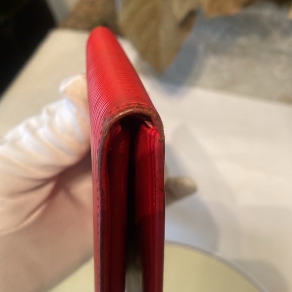 Louis Vuitton Red Epi Marco Wallet-#24 - Picture 10 of 13